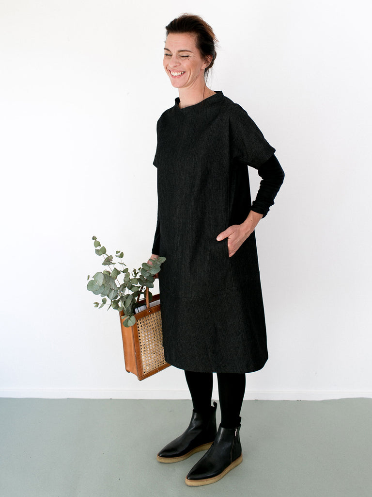 The Assembly Line Sewing Patterns Cap Sleeve Dress