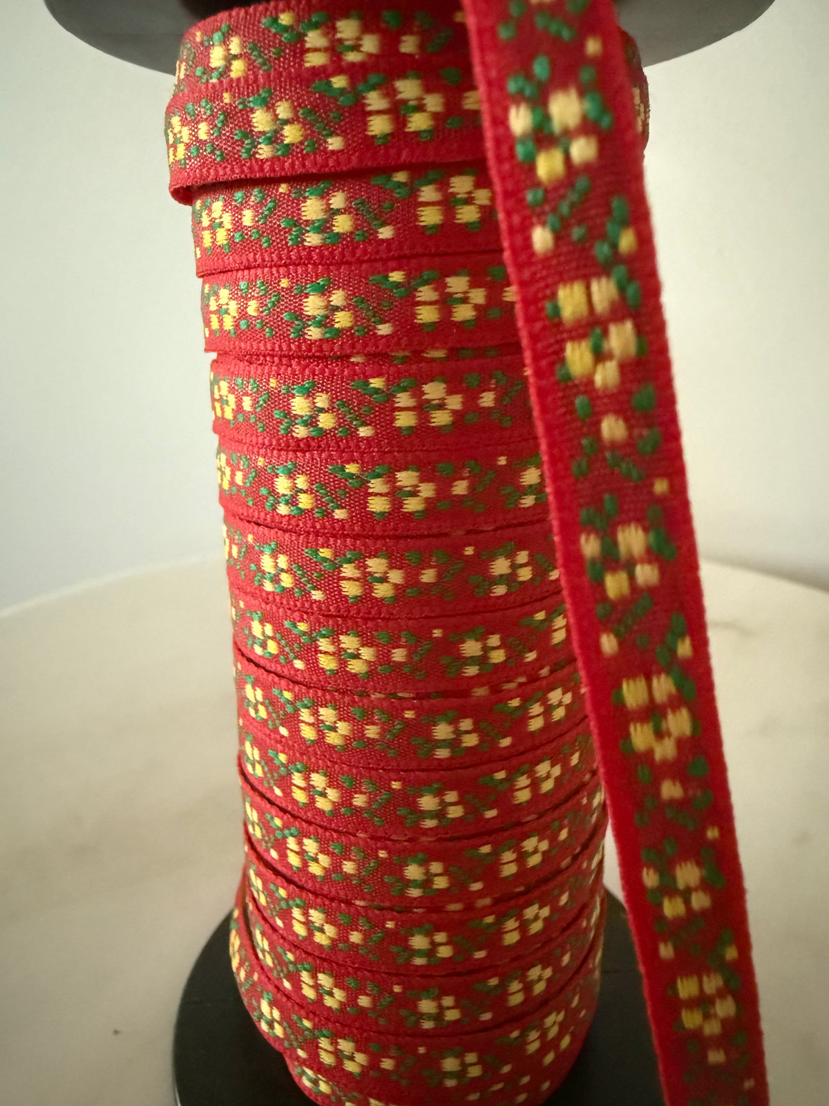 Swedish Ribbon - Red Yellow Gren Flower – Pappa Sven